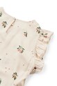 Dziewczynka Liewood top dziecięcy Emery Printed Viscose Top LW19838 beżowy