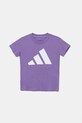 adidas gyerek pamut póló pamut lila JC9625