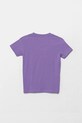 adidas gyerek pamut póló JC9625 lila SS25
