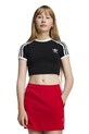 Дитяча футболка adidas Originals аплікація чорний JD1644
