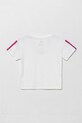 Fete adidas tricou de bumbac pentru copii JN6494 alb
