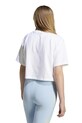 adidas Originals tricou de bumbac pentru copii JD2947 alb