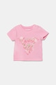 Guess tricou copii print roz A5GI03.K6YW4.PPYA