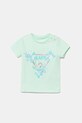 Guess tricou copii print turcoaz A5GI03.K6YW4.PPYA