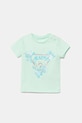 Детская футболка Guess хлопок бирюзовый A5GI03.K6YW4.PPYA