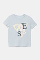 Dětské tričko Guess s elastanem modrá J5GI03.K6YW4.PPYA