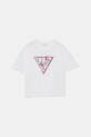 Guess t-shirt dziecięcy z elastanem biały J5GI04.K6YW4.PPYA