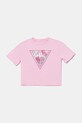 Дитяча футболка Guess з еластаном рожевий J5GI04.K6YW4.PPYA