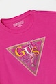 DÍVKA Dětské tričko Guess J5GI04.K6YW4.PPYA růžová
