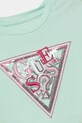 Dziewczynka Guess t-shirt dziecięcy J5GI04.K6YW4.PPYA turkusowy