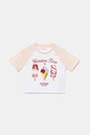 Guess tricou de bumbac pentru copii imprimeu bej J5GI06.K8HM4.PPYA