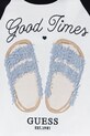Fete Guess tricou de bumbac pentru copii J5GI06.K8HM4.PPYA bleumarin