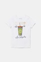 Guess tricou copii imprimeu alb J5GI08.K6YW4.PPYA
