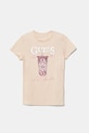 Guess tricou copii imprimeu bej J5GI08.K6YW4.PPYA
