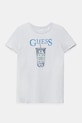 Guess tricou copii imprimeu albastru J5GI08.K6YW4.PPYA