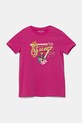 Detské tričko Guess s elastanom ružová J5GI16.K6YW4.PPYA
