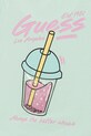 Дівчинка Дитяча футболка Guess J5GI31.K6YW4.PPYA бірюзовий