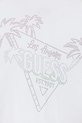 Девочка Детская хлопковая футболка Guess J5GI32.K8HM4.PPYA белый