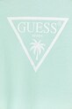 Дівчинка Дитяча бавовняна футболка Guess J5GI36.JA914.PPYA бірюзовий