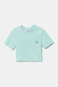 adidas Originals tricou copii JI5783 turcoaz SS25