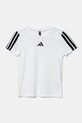 adidas tricou copii JJ5032 alb SS25