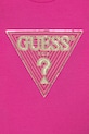 Дівчинка Дитяча футболка Guess K5GI12.K6YW4.PPYA рожевий