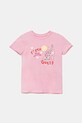 Guess tricou copii imprimeu roz K5GI17.K6YW4.PPYA