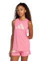 adidas top dziecięcy pozostałe różowy JI6102