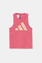 Дитячий топ adidas JI6102 рожевий SS25