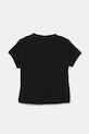 adidas tricou de bumbac pentru copii JC7510 negru SS25