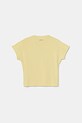adidas tricou copii JC7447 galben SS25
