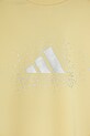 Fete adidas tricou copii JC7447 galben