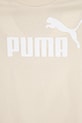 Дівчинка Дитяча футболка Puma ESS No. 1 Logo Tee 684892 бежевий