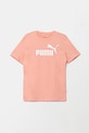 Dětské tričko Puma ESS No. 1 Logo Tee kulatý oranžová 684892
