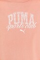 Fete Puma tricou de bumbac pentru copii CLASS Tee II G 685828 portocaliu