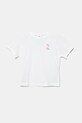 Puma t-shirt bawełniany dziecięcy HELLO KITTY & FRIENDS Relaxed Graphic Tee nadruk biały 630062