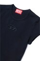 Девочка Детская хлопковая футболка Diesel TANGIE T-SHIRT J01830 чёрный