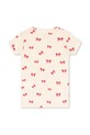 Μπλουζάκι Konges Sløjd MINNIE TEE GOTS KS103151 μπεζ SS25