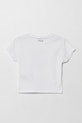 Detské bavlnené tričko Fila ISNY FAT0635 biela SS25