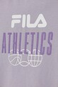 Dziewczynka Fila t-shirt bawełniany dziecięcy ISNY FAT0635 fioletowy