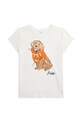 Polo Ralph Lauren t-shirt bawełniany dziecięcy nadruk biały 313965147001