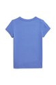 Дитяча бавовняна футболка Polo Ralph Lauren 312965218001 блакитний SS25