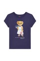 Polo Ralph Lauren gyerek pamut póló pamut sötétkék 313965226001