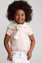 Dječja polo majica Polo Ralph Lauren 312573242011 roza
