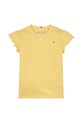 Tommy Hilfiger t-shirt dziecięcy KG0KG07052.116.122.PPYA żółty SS25