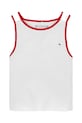 Детский топ Tommy Hilfiger KG0KG08420.PPYA белый SS25