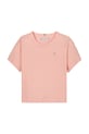 Kratka majica Tommy Hilfiger KG0KG08555.98.122.PPYA oranžna SS25