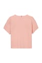 Deklice Kratka majica Tommy Hilfiger KG0KG08555.98.122.PPYA oranžna