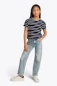Tommy Hilfiger t-shirt okrągły niebieski KG0KG08555.98.122.PPYA