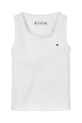 Детский топ Tommy Hilfiger KG0KG08588.PPYA белый SS25